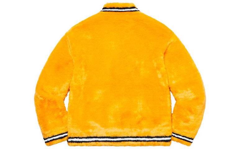 Supreme SS20 Week 1 Faux Fur Varsity Jacket SUP-SS20-025
