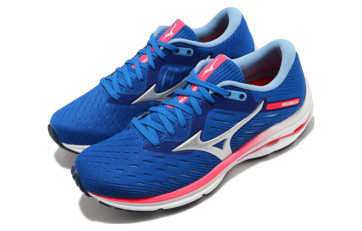 (WMNS) Mizuno Wave Rider 24 'Blue Diva Pink' J1GD200320