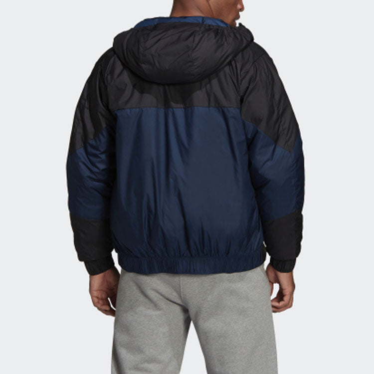 adidas Outdoor Sports Stay Warm hooded down Jacket Navy Blue GV5353