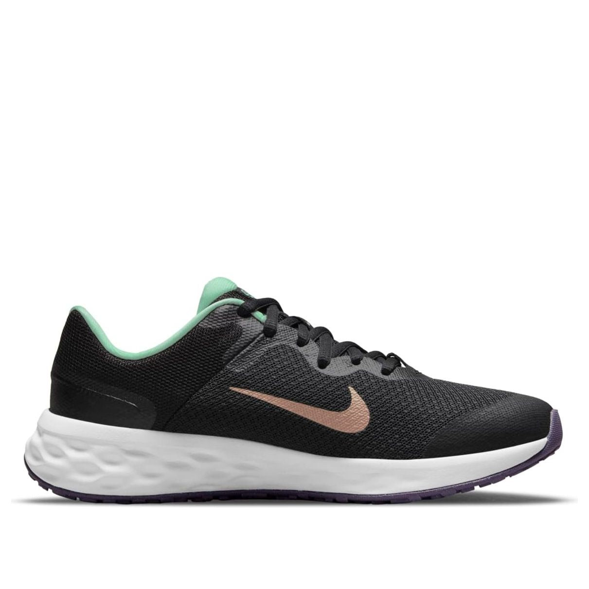 (GS) Nike Revolution 6 'Black Mint Foam' DD1096-005