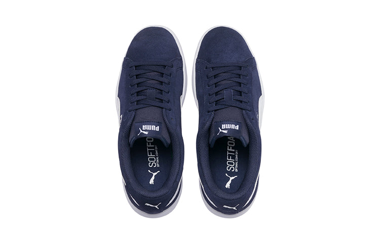 PUMA Smash V2 Suede Jr Blue/White 365176-02
