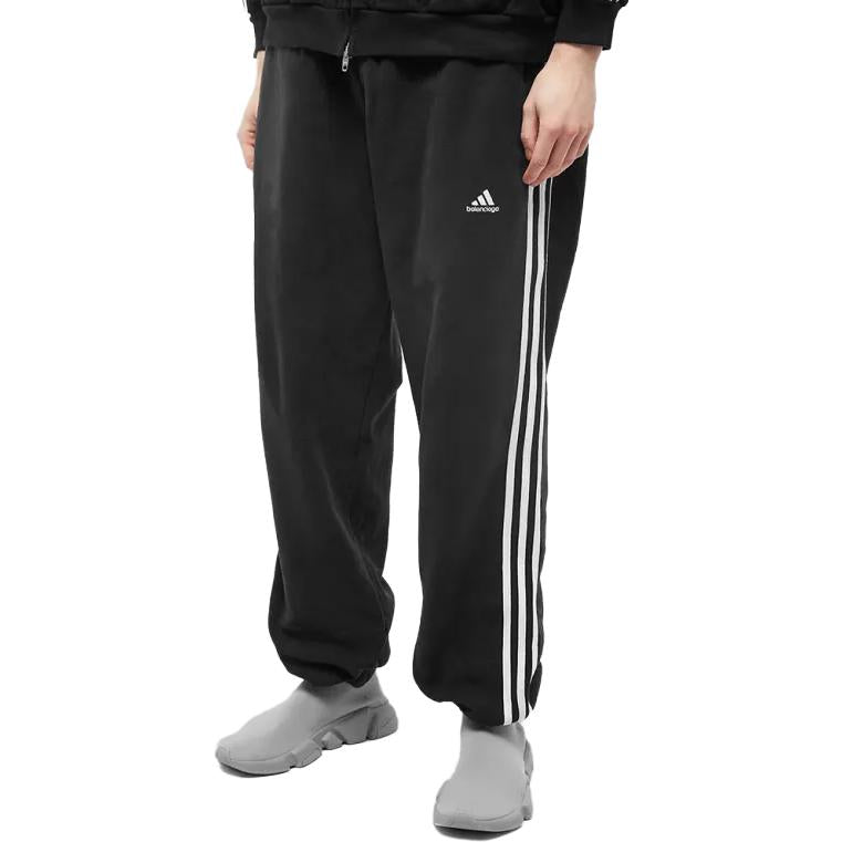 Balenciaga x adidas Sweatpants 'Black White' 723912TNVP11070