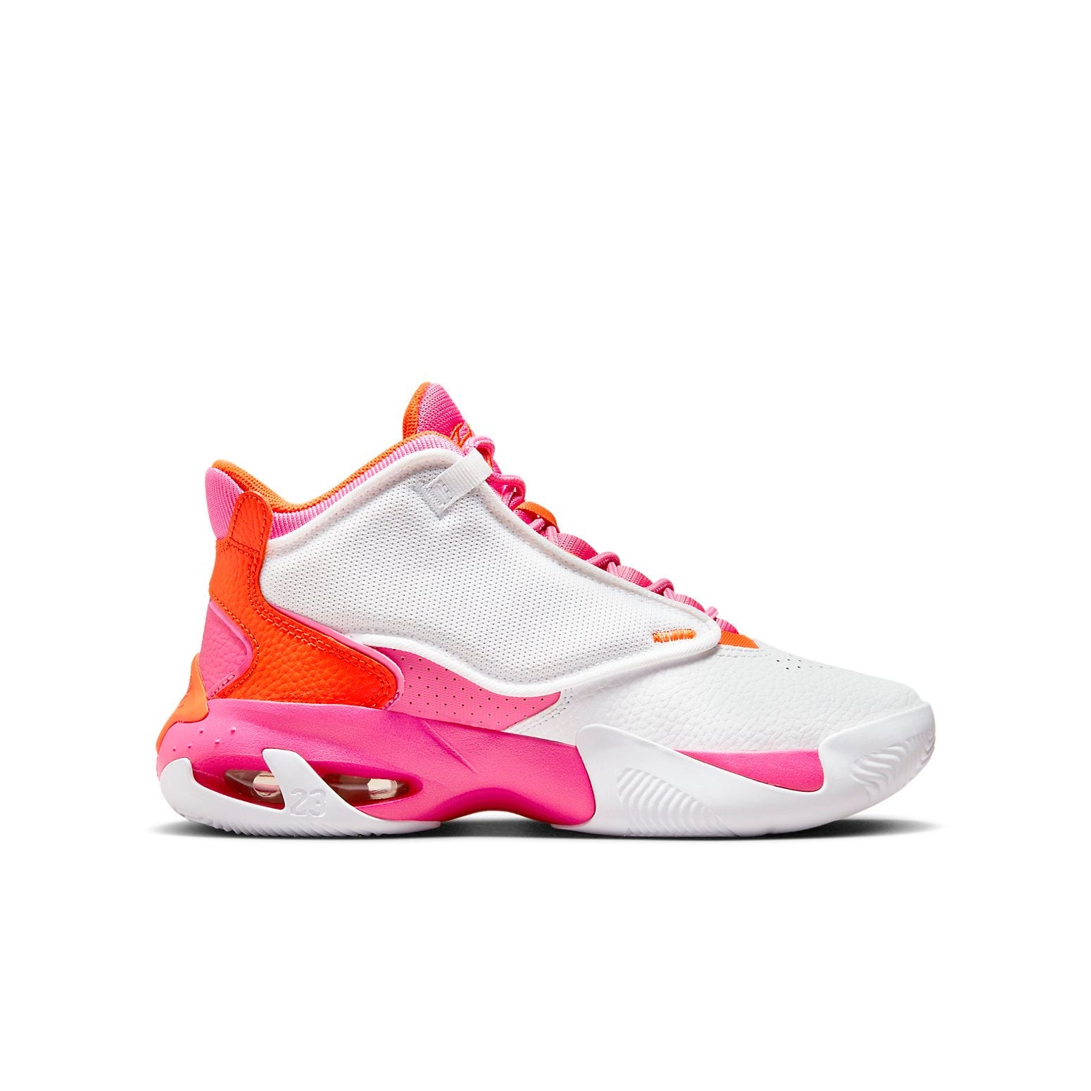 (GS) Air Jordan Max Aura 4 'White Safety Orange Pinksicle' DV0490-168