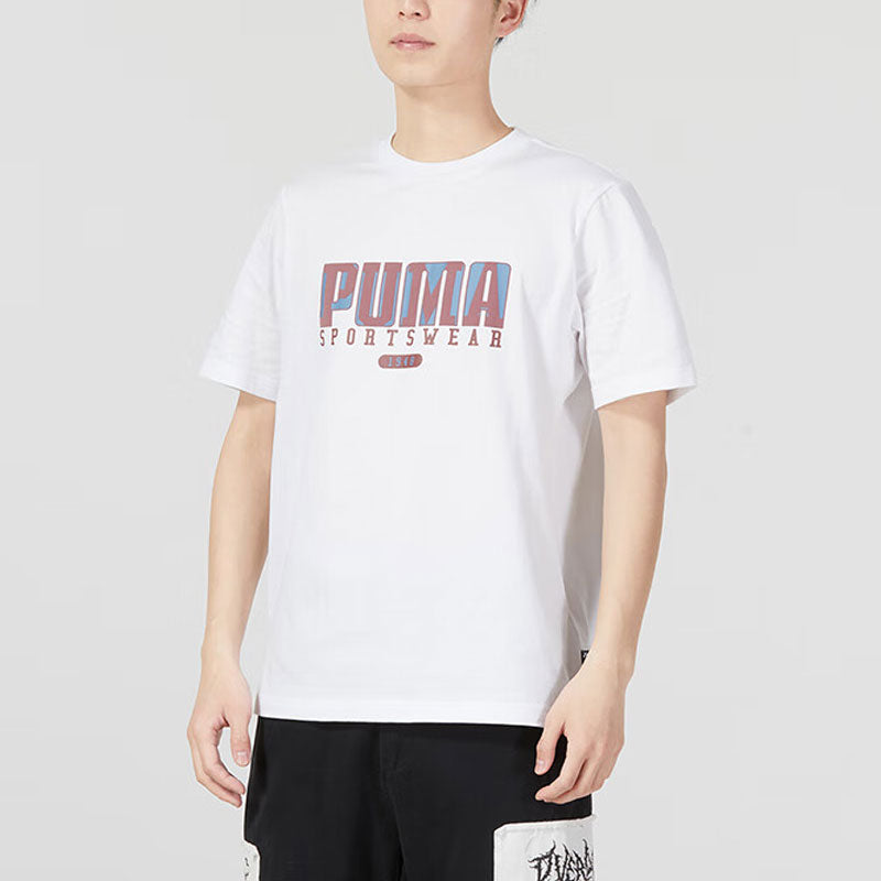PUMA Sportswear Graphics Tee 'White' 676622-02