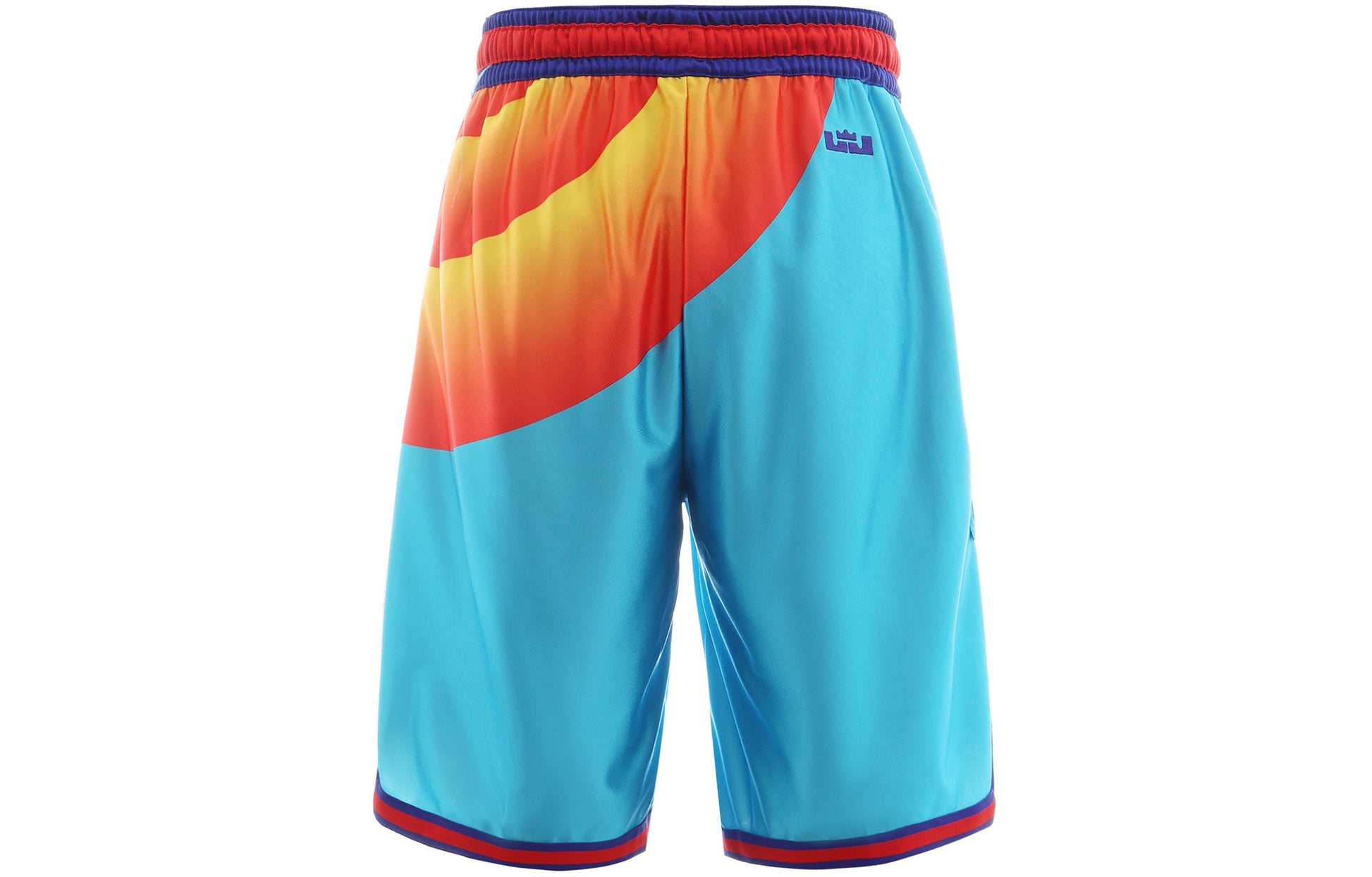 Nike x Space Jam Lebron James Basketball Shorts Asia Sizing 'Blue' DJ3870-434