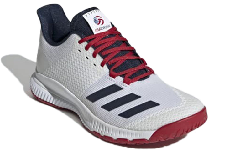 adidas Crazyflight Bounce 3 Volleyball Shoes White/Red EF0131