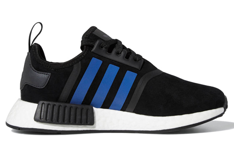(GS) adidas NMD_R1 J 'Black Shiny Blue' F97579