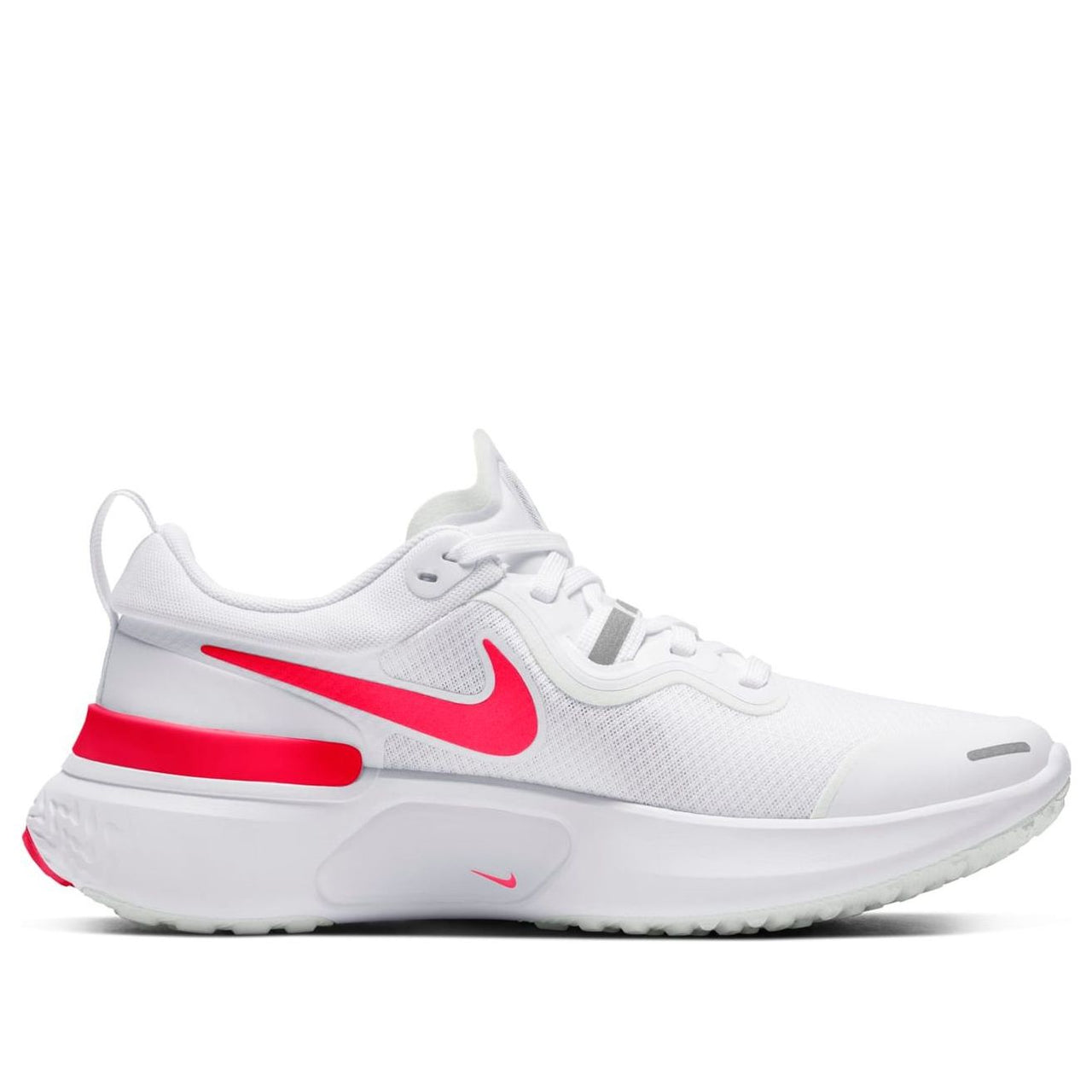 (WMNS) Nike React Miler Low-Top White/Pink CW1778-101