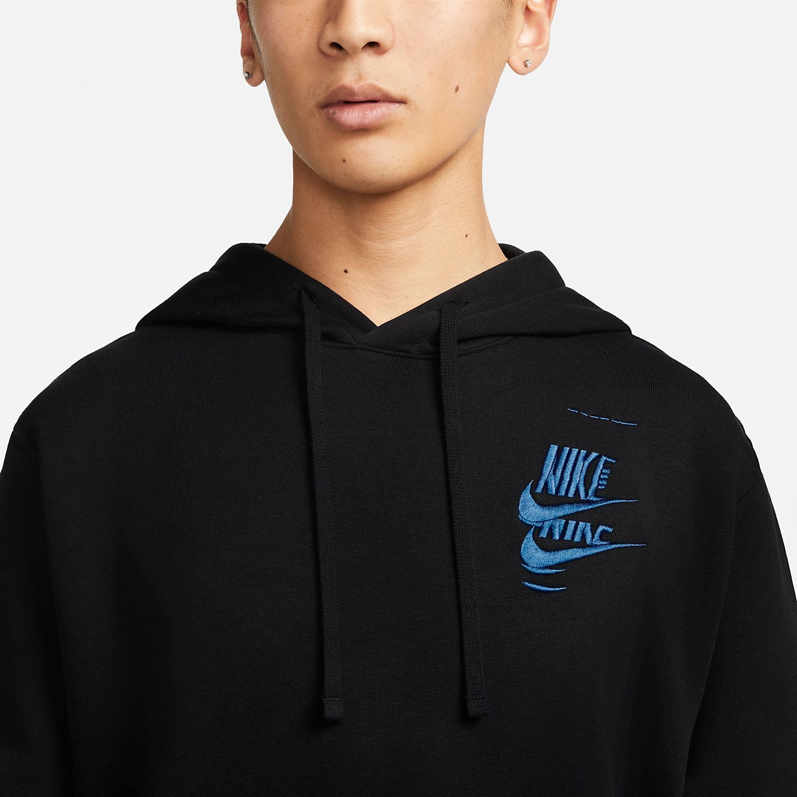 Nike Sportswear Hoodie'Black Blue' DM6874-010