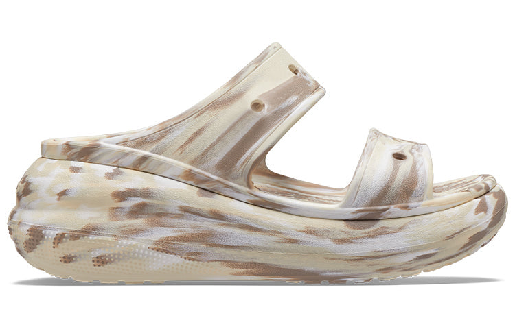 (WMNS) Crocs Crush Marbled Sandal 208235-2Y3
