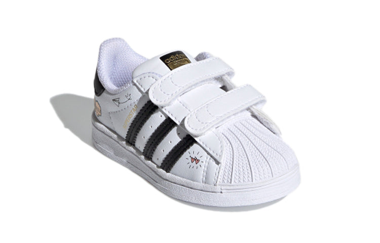 (TD) adidas Superstar 'Girls Rule - White' FZ0619