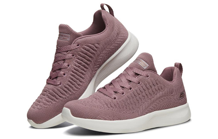 (WMNS) Skechers Bobs Squad 2 Sports Shoes Pink/White 32816-MVE