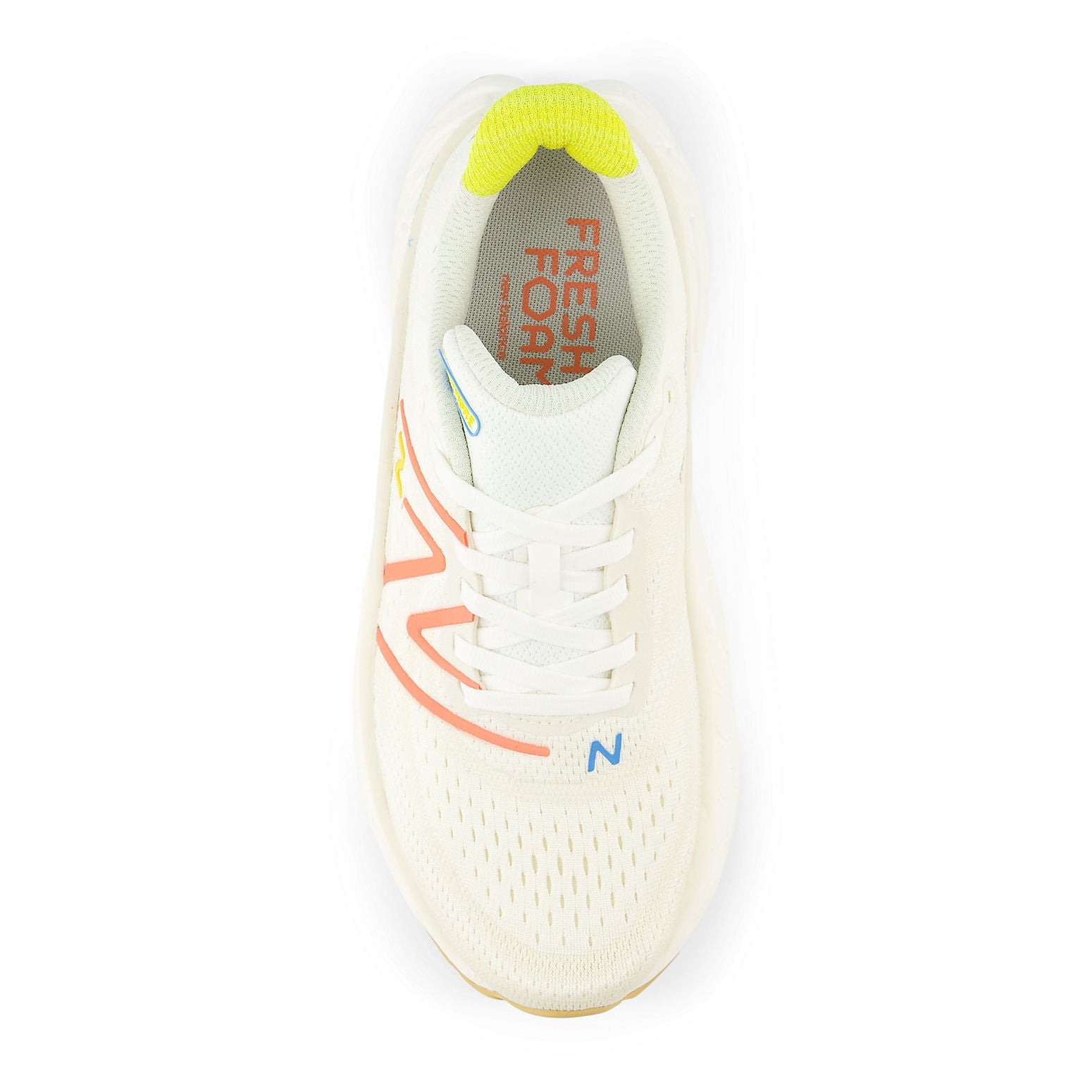 (WMNS) New Balance Fresh Foam X More v4 Wide 'Sea Salt Gulf Red' WMORCF4