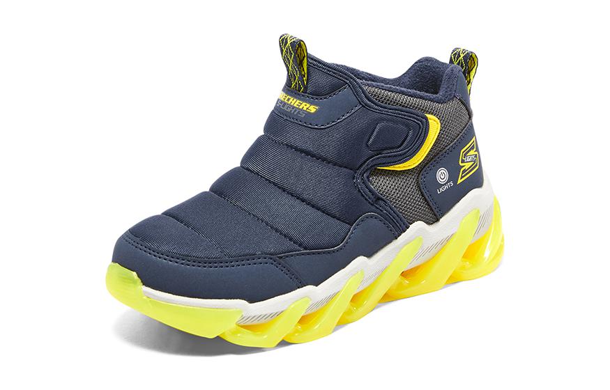 (GS) Skechers Mega Surge 'Navy Yellow' 400129L-NVYL