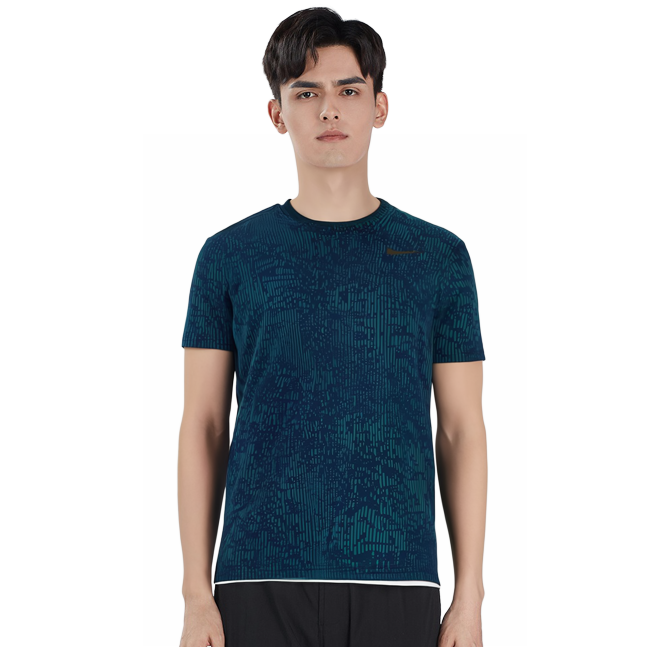 Nike Superset Short Sleeve Performance Top 'Blue Void' CJ4635-492