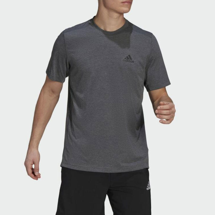 adidas Aeroready Designed to Move Feelready Sport Tee 'Dark Grey' GT5554
