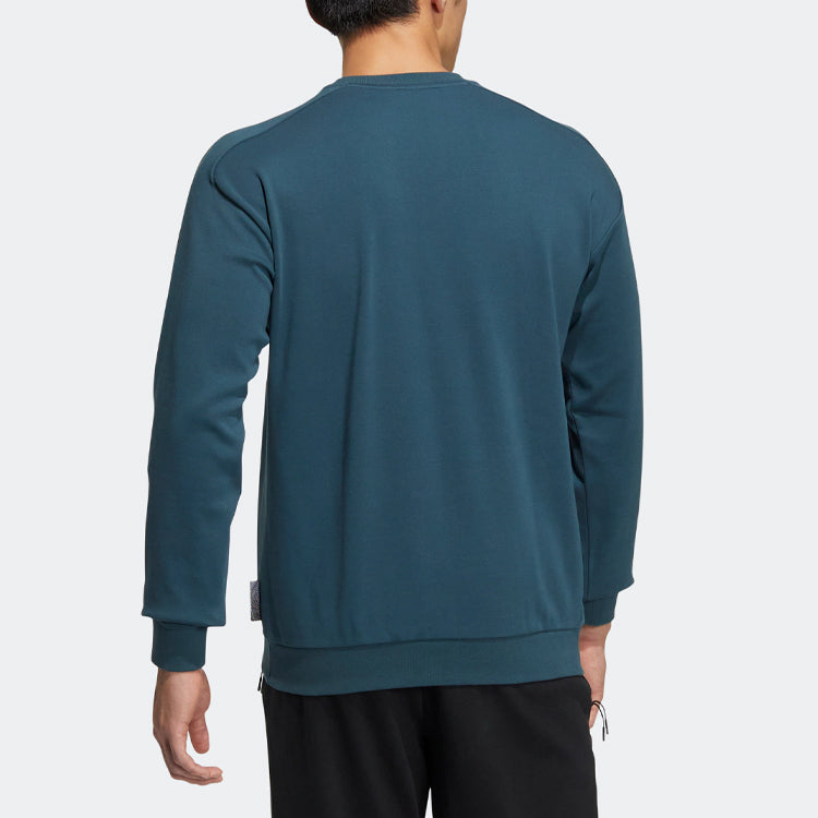 adidas WUJI Logo Pullover Jerseys Sportswear 'Teal' IA8184