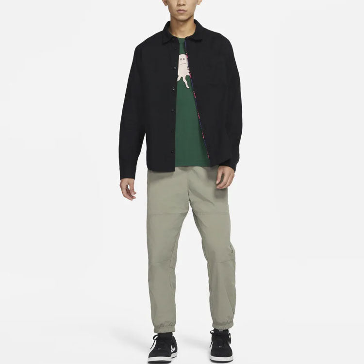 Nike Unisex SB Skateboard Long-Sleeved Shirt Black DH2661-010
