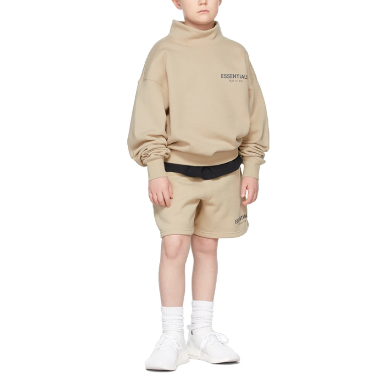 Fear of God Essentials FW21 Sweatshort 'Beige' FOG-FW21-132