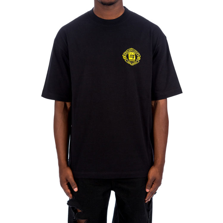 Balenciaga Crest Logo T-Shirt 'Black' 612966TLV611000