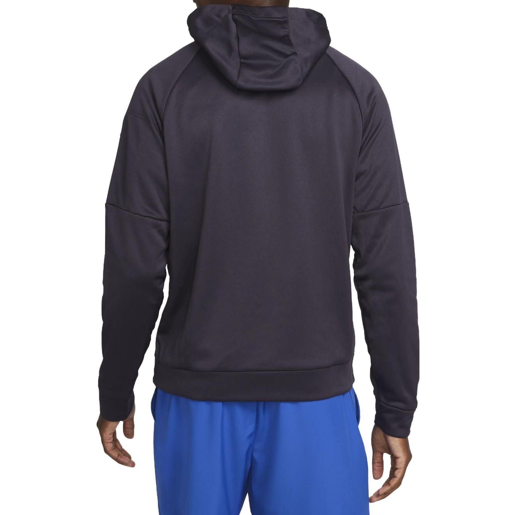 Nike Therma-FIT Swoosh Sweatshirt 'Black Blue' DQ5401-071