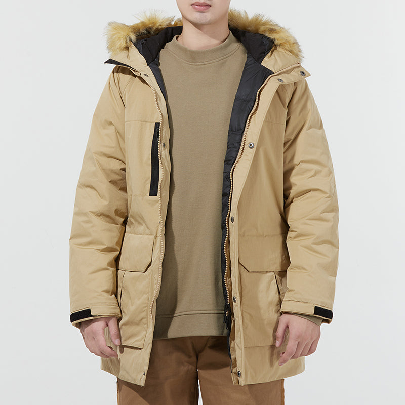 adidas Down Parka mid-length Stay Warm hooded down Jacket H20766