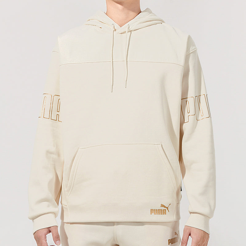 PUMA Winterized Logo Hoodie 'Beige' 848255-73