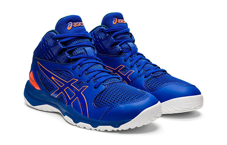 (GS) ASICS Dunkshot Mb 9 'Blue Orange' 1064A006-400