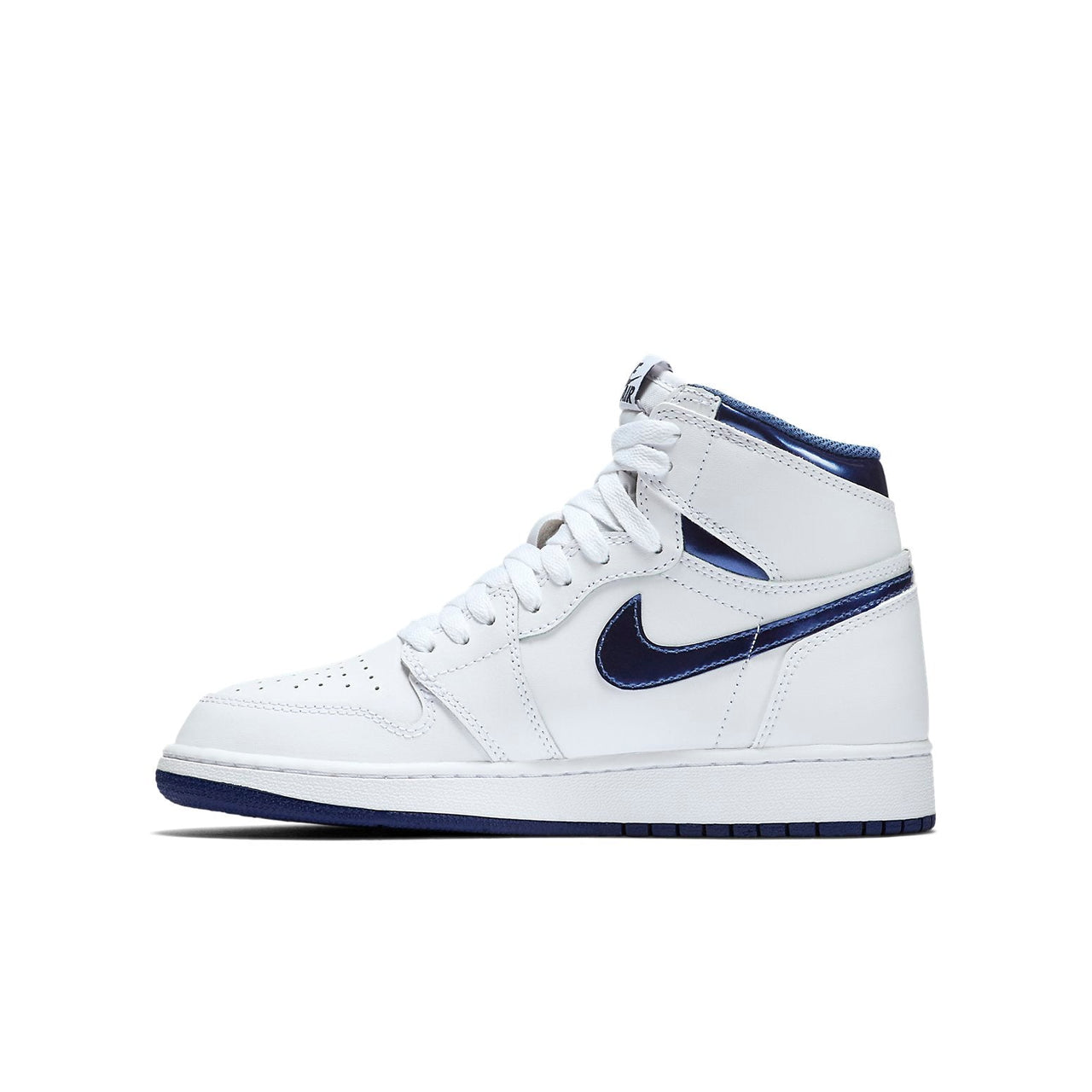 (GS) Air Jordan 1 Retro High OG 'Metallic Navy' 575441-106