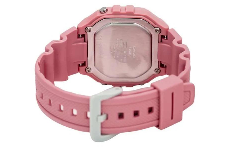 CASIO Fashion Stylish Sports 50m Waterproof Pink Watch Digital W-218HC-4AV