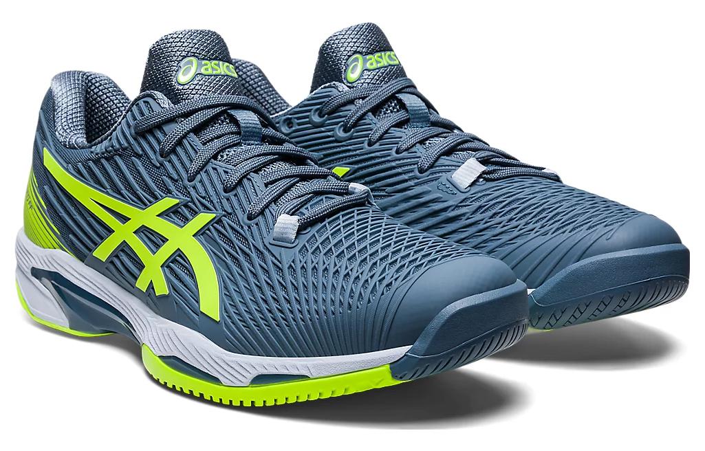 ASICS Solution Speed FF 2 'Steel Blue Hazard Green' 1041A182-402