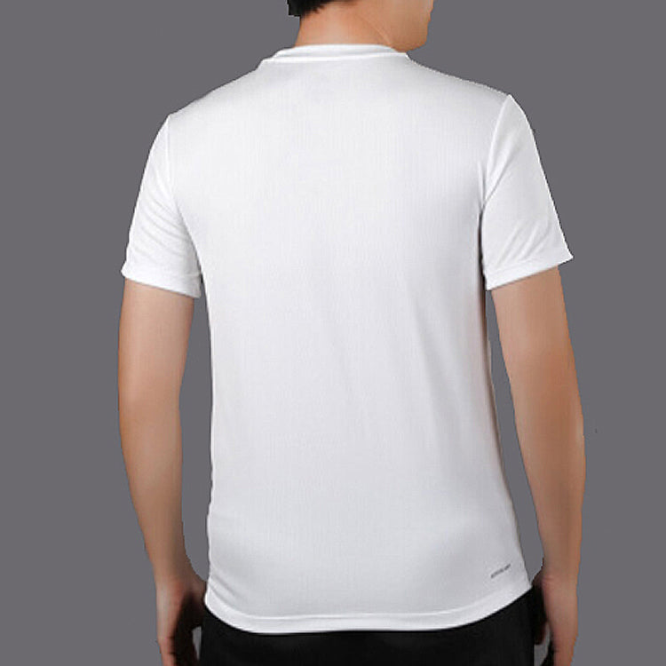 adidas Aeroready Training Sports Round Neck Short Sleeve 'White' FL4310