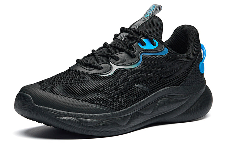 ANTA Running Series Sneakers 'Black with Blue Green Deco' 912225535-4