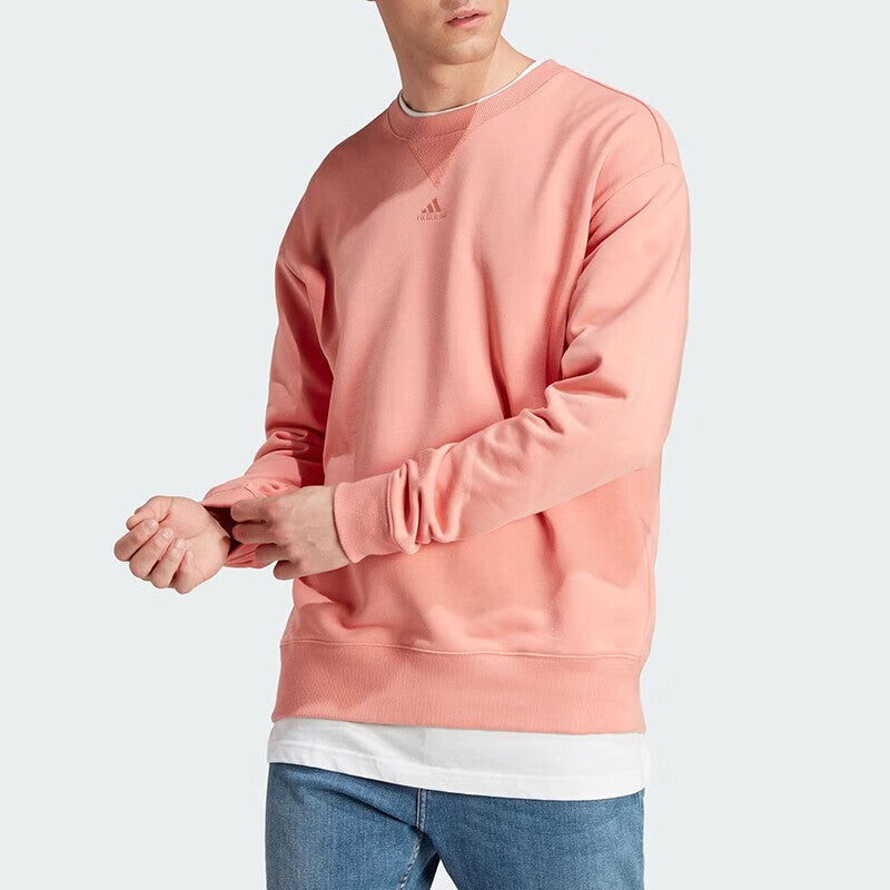 adidas ALL SZN French Terry Sweatshirt 'Salmon Pink' IN9471