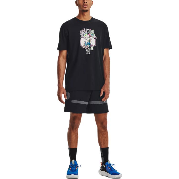 Under Armour Carnival Goat Short Sleeve T-shirt 'Black' 1377248-001