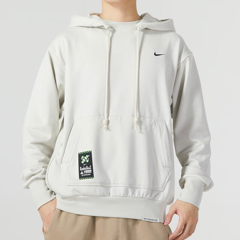 Nike Dri-Fit Logo Hoodie 'White' FV4027-072