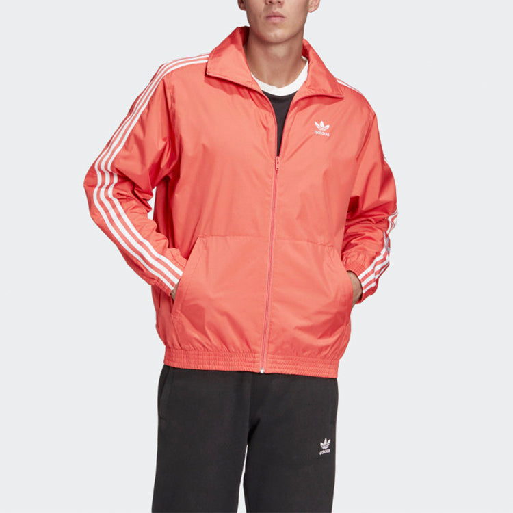 adidas originals Casual Cozy Sports Jacket Red FM9882