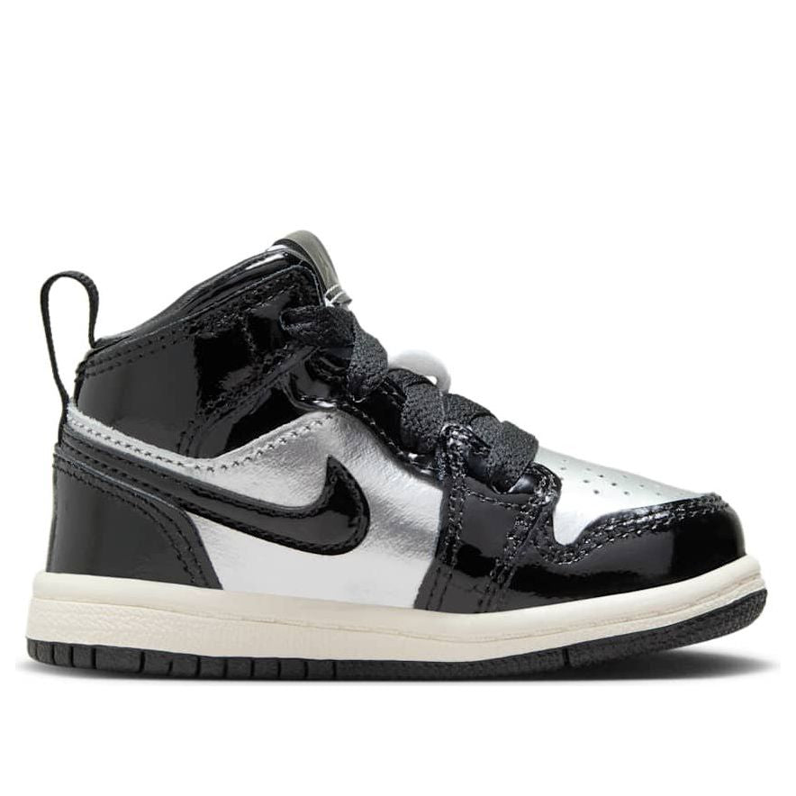 (TD) Air Jordan 1 Mid SE 'Black Metallic Silver Gold' FZ3939-001