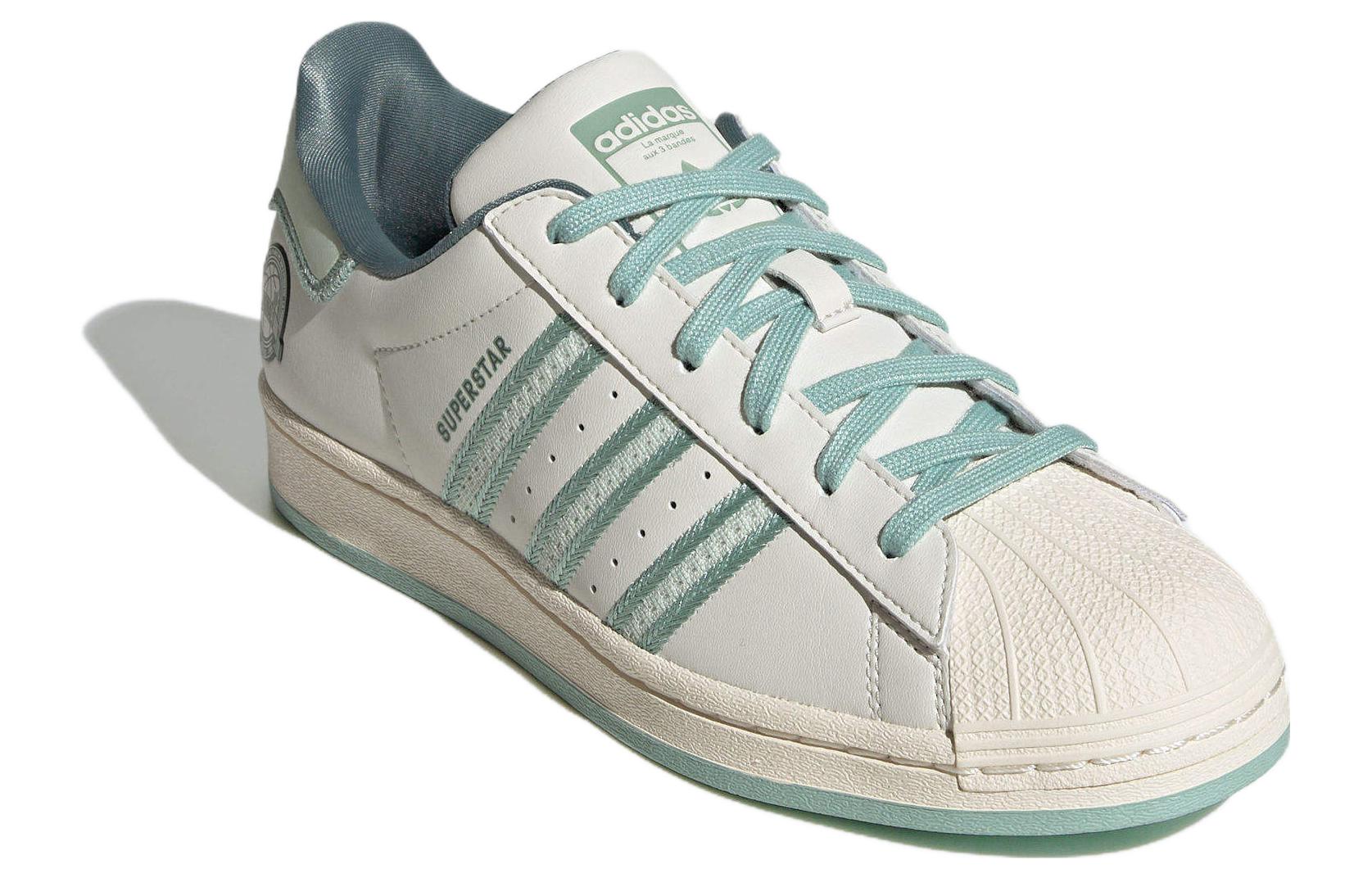 (WMNS) adidas originals Superstar 'Light Green Beige' IE5532