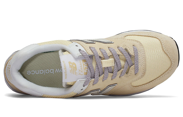 (WMNS) New Balance 574 Shoes Yellow WL574CRA