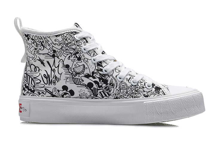 (WMNS) Li-Ning Crazy Leisure x Disney 'White Black' AGCP338-5