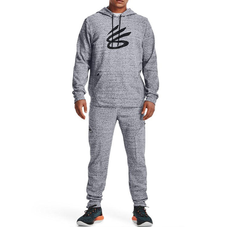 Under Armour Curry Logo Hoodie 'Grey' 1370276-011