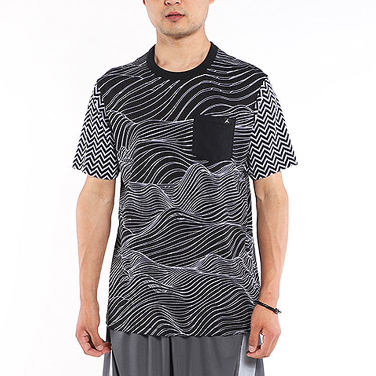 Air Jordan 12 T-Shirt 'Black' 724731-010