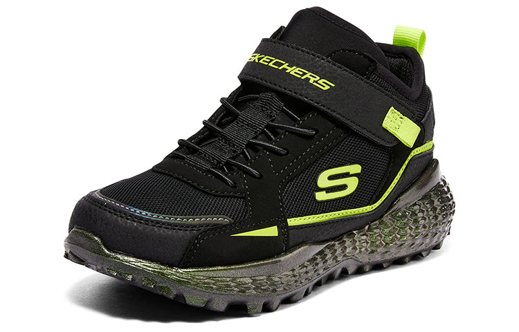 (GS) Skechers Monster 'Black Lime' 405213L-BKLM