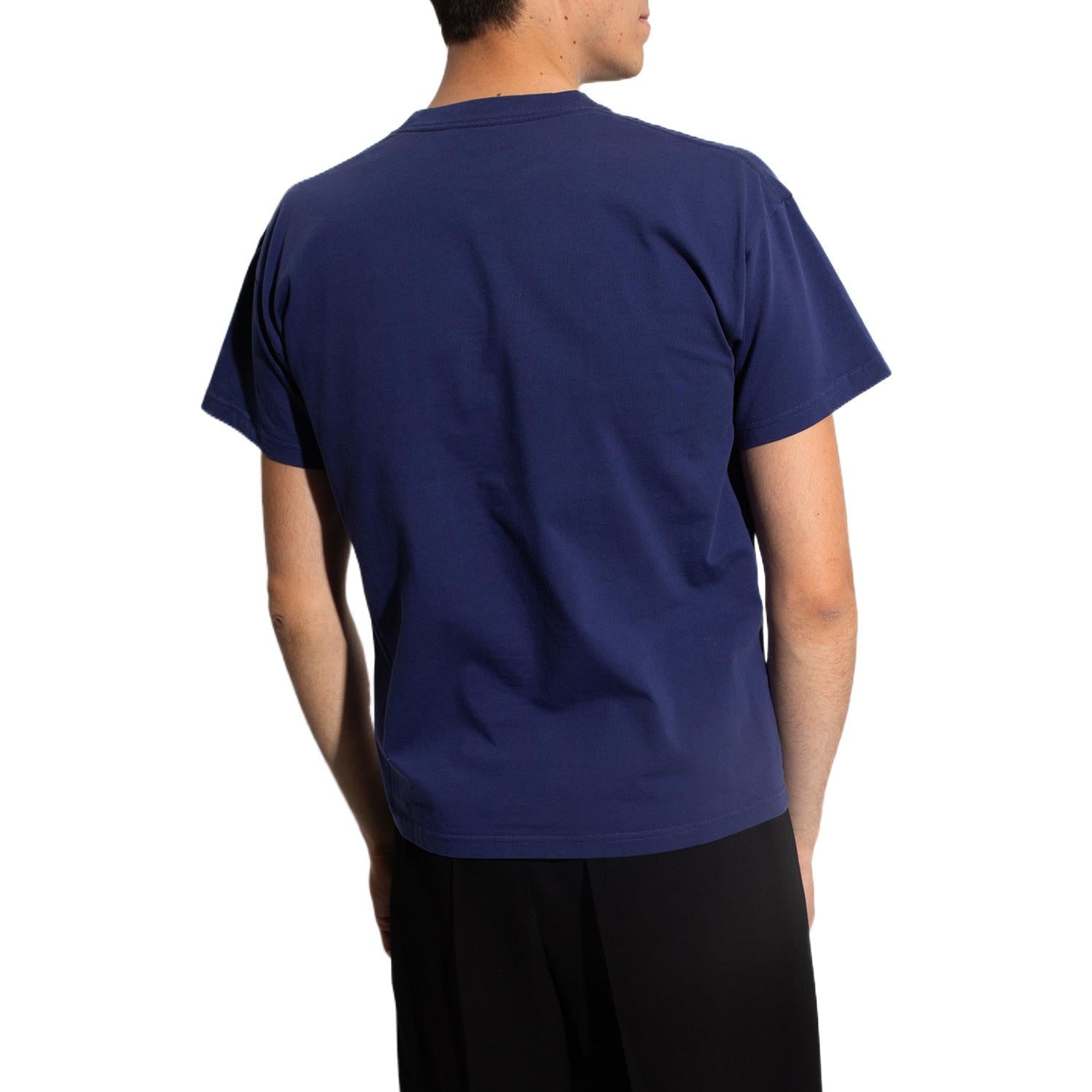 Balenciaga Free Logo T-Shirt 'Navy' 612965TKVD33967