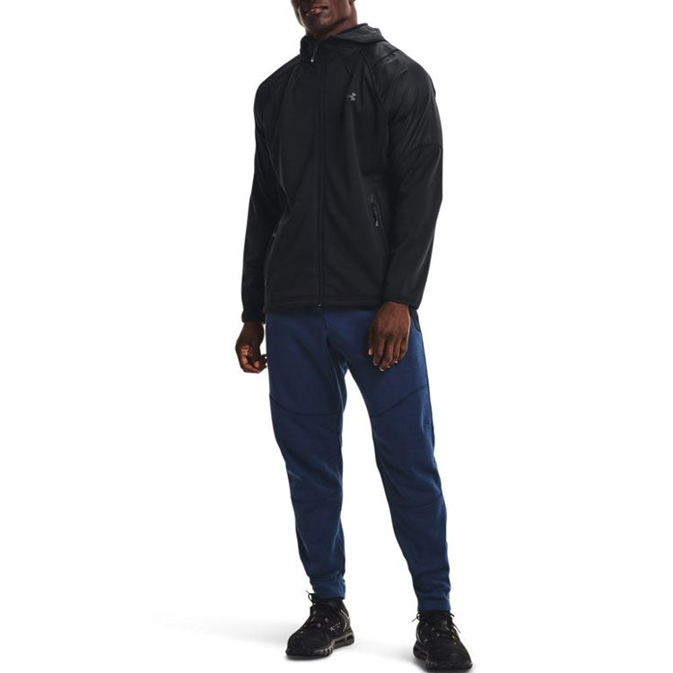 Under Armour ColdGear Swacket Hoodie Jacket 'Black' 1357475-002