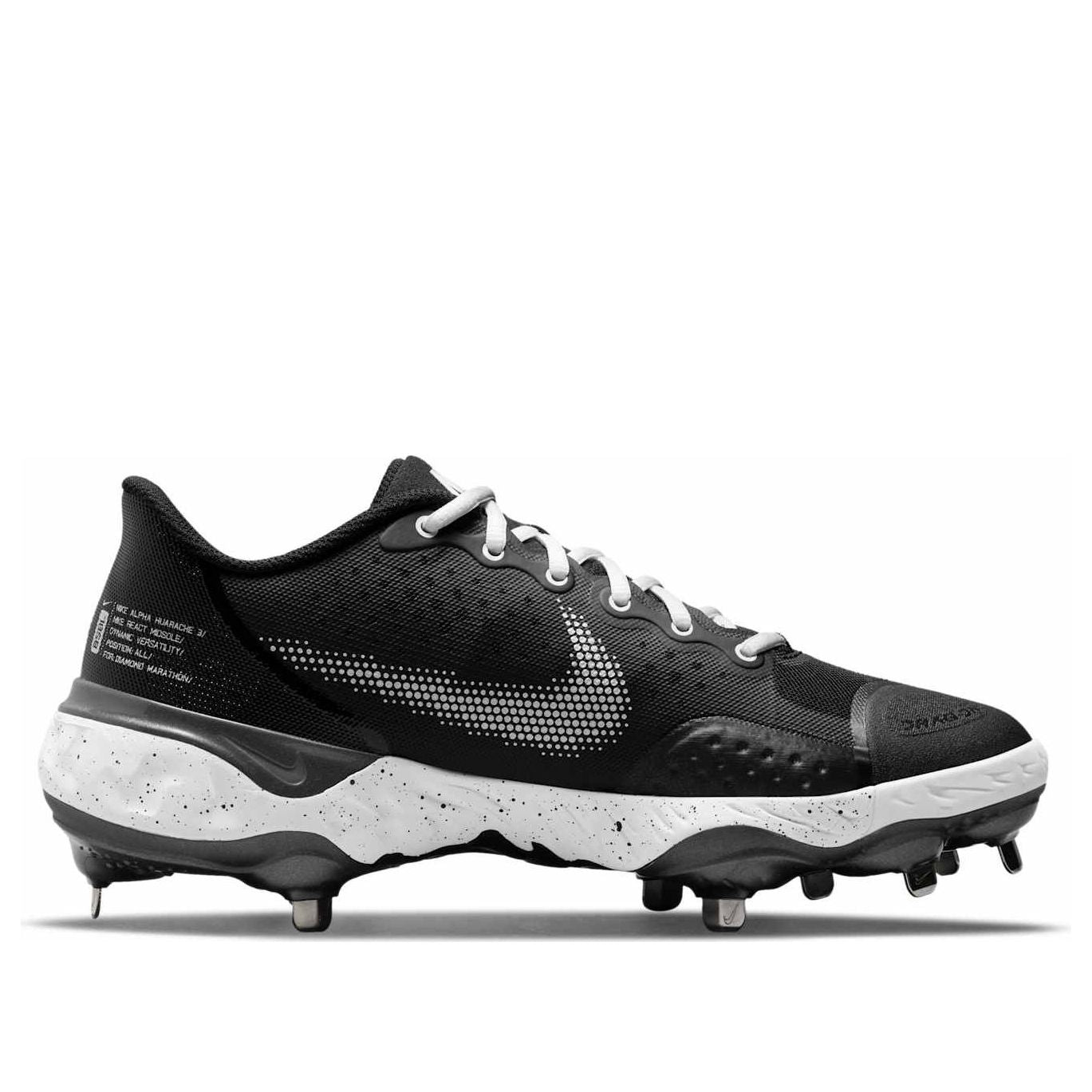 Nike Alpha Huarache Elite 3 Low 'Black White' CK0746-010