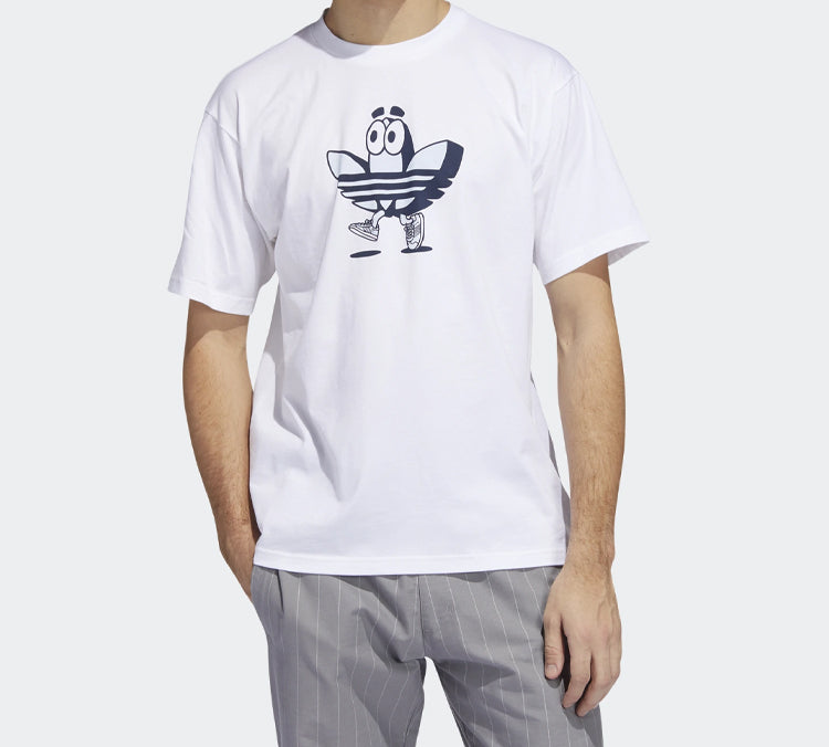 adidas originals Buddy Tee Cartoon Sports Short Sleeve White GJ2685