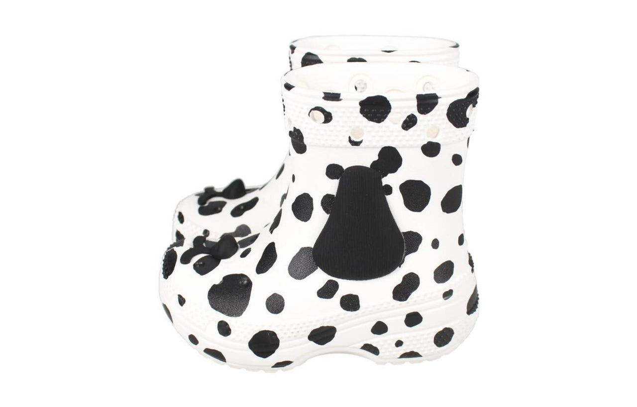(TD) Crocs Classic I AM Dalmatian Boots 'White Black' 209079-103