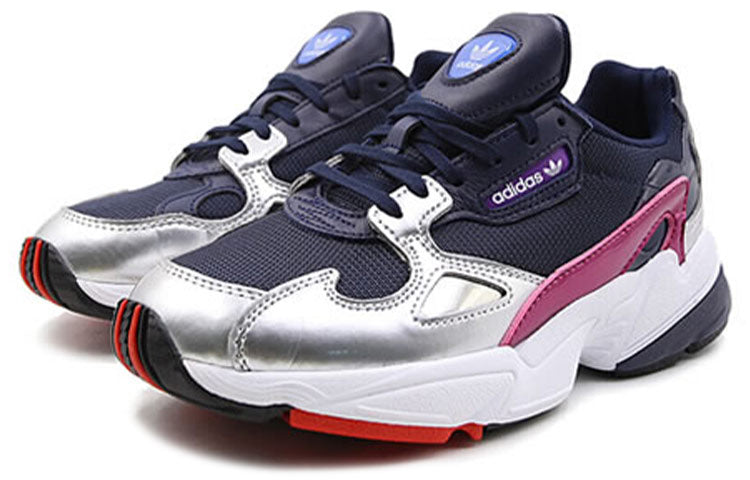(WMNS) adidas Falcon 'Navy Silver' CG6213